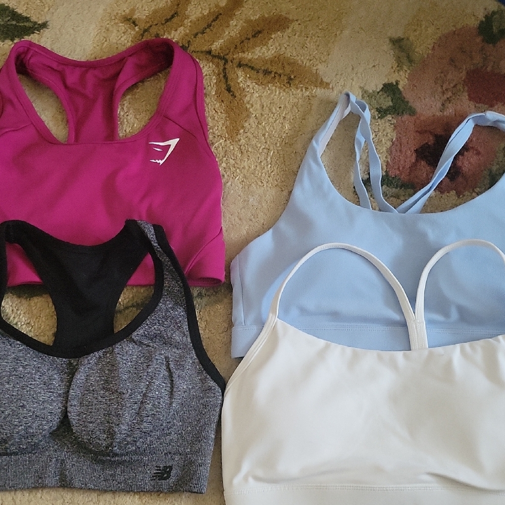 Women's Multi-Color Sports Bras Bundle